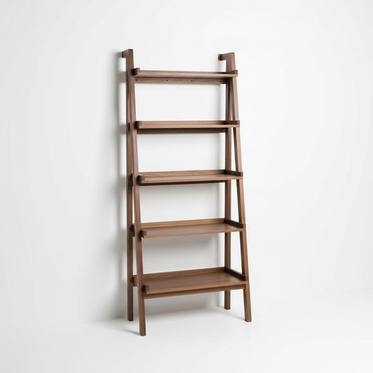 5-Tier Ladder Bookshelf