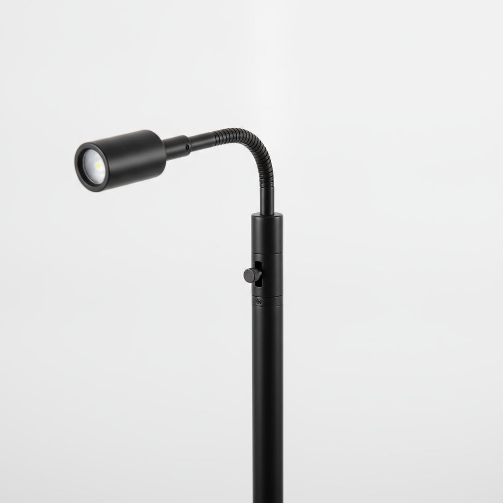 Adjustable Floor Lamp with Reading Light
