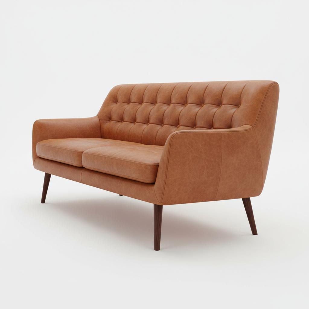 Emerson Leather Accent Sofa