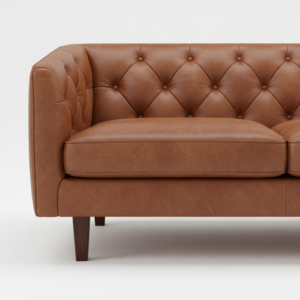 Emerson Leather Accent Sofa