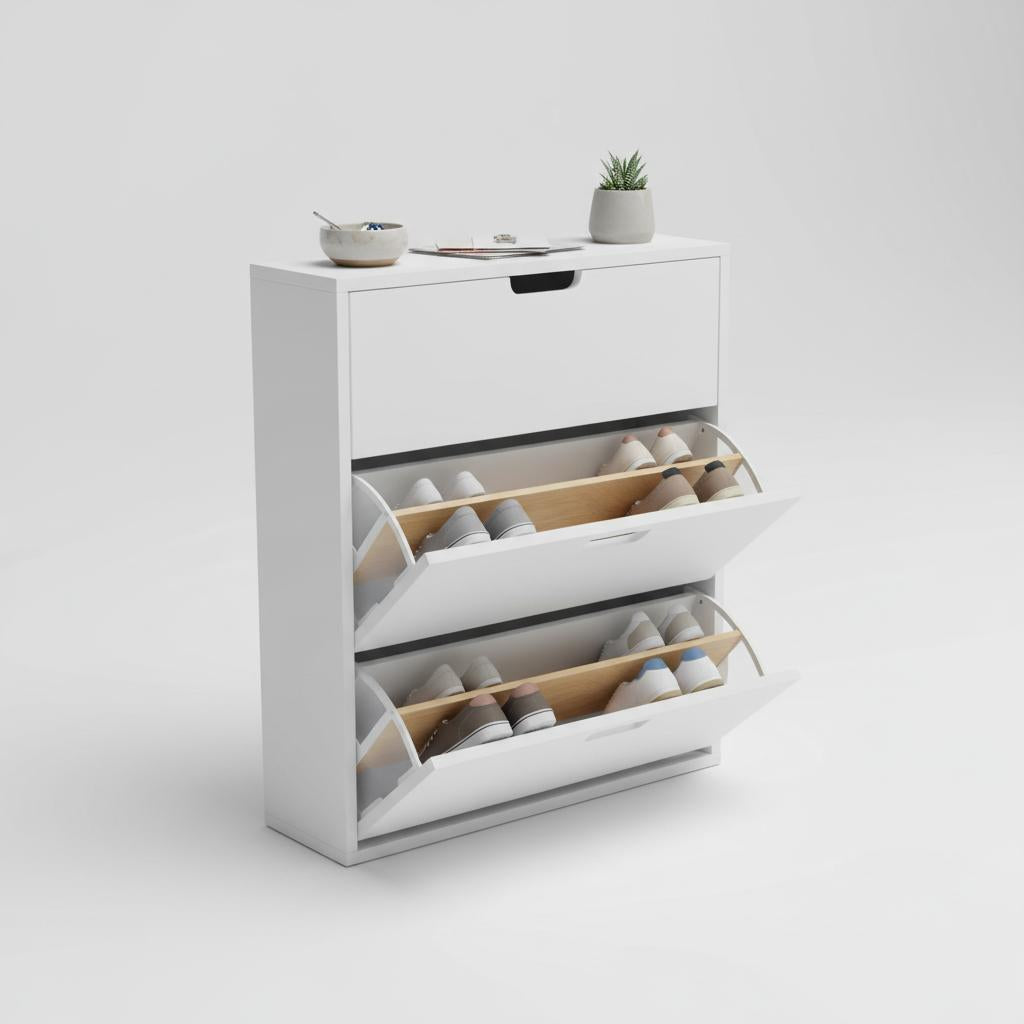 Entryway Shoe Storage Cabinet