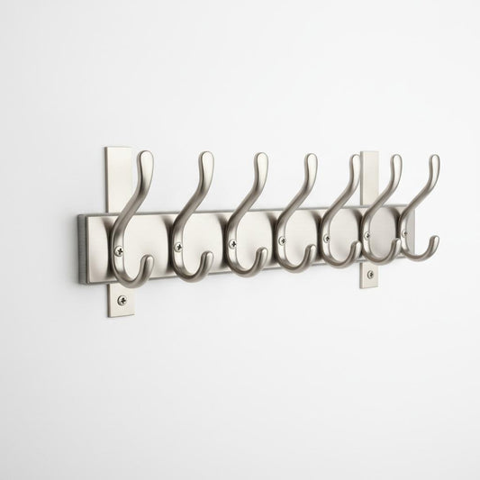 Over-the-Door Hook Rack with 6 Hooks
