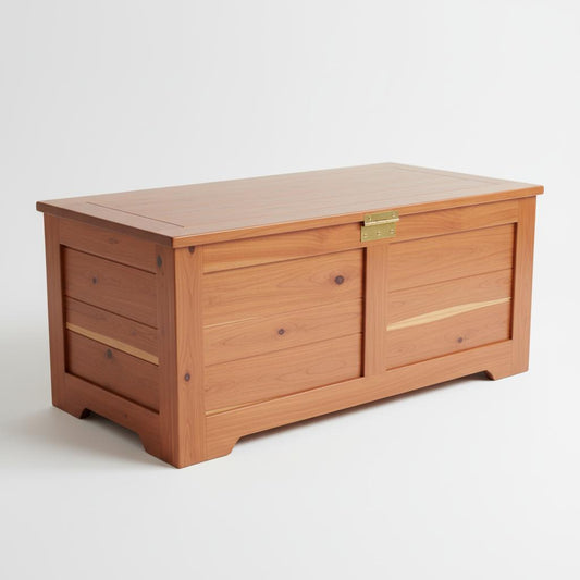 Tall Cedar Storage Chest
